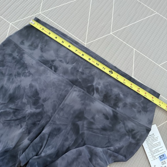 NEW Lululemon Align High-Rise Pant 28" Size 20 Diamond Dye Grey - Picture 8 of 8